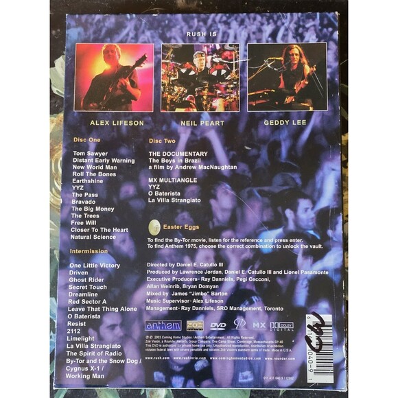 RUSH- Rush In Rio 2 Disc Set With Booklet - Picture 2 of 5